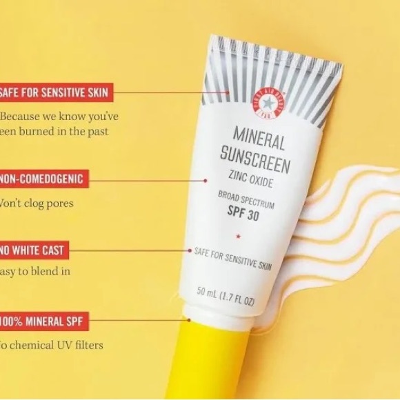 NWT First Aid Beauty Sunscreen - Picture 3 of 3